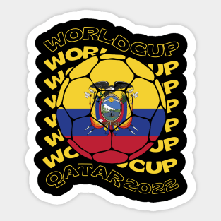 Ecuador World Cup Sticker